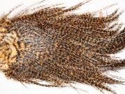 7351 Coq De Leon Dry Fly Hackle, Bronze Grade Saddle Golden Brown