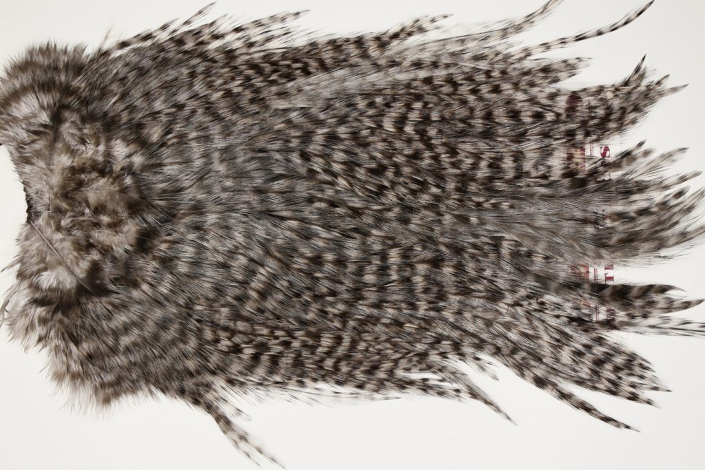 7642 Coq De Leon Dry Fly Hackle, Bronze Grade Saddle Dun