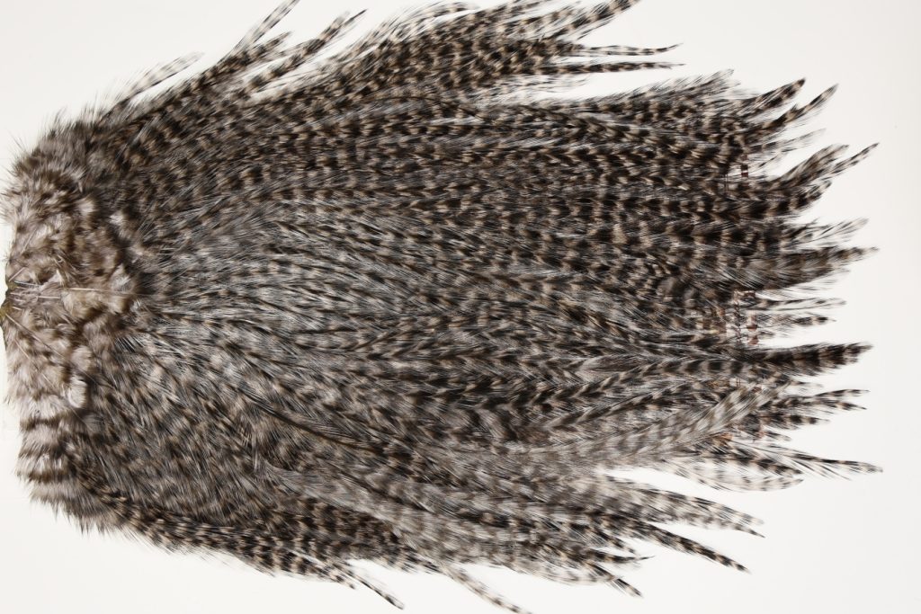 7645 Coq De Leon Dry Fly Hackle, Bronze Grade Saddle Dun