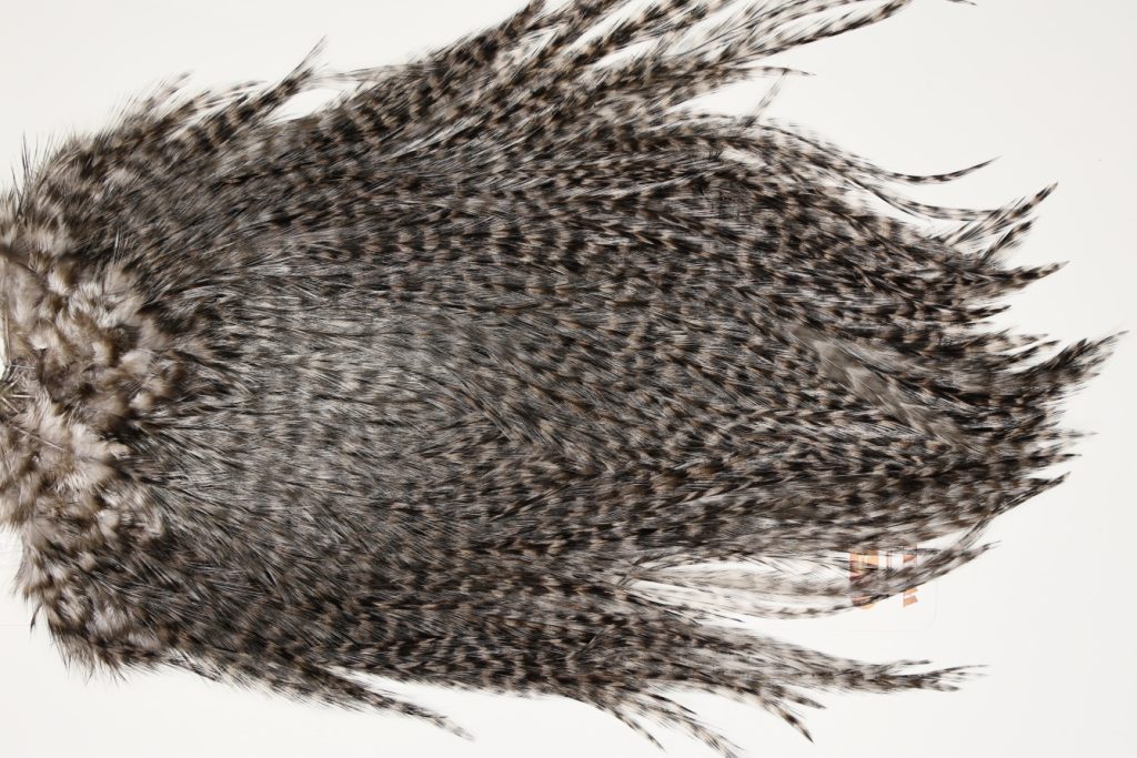 7649 Coq De Leon Dry Fly Hackle, Bronze Grade Saddle Dun