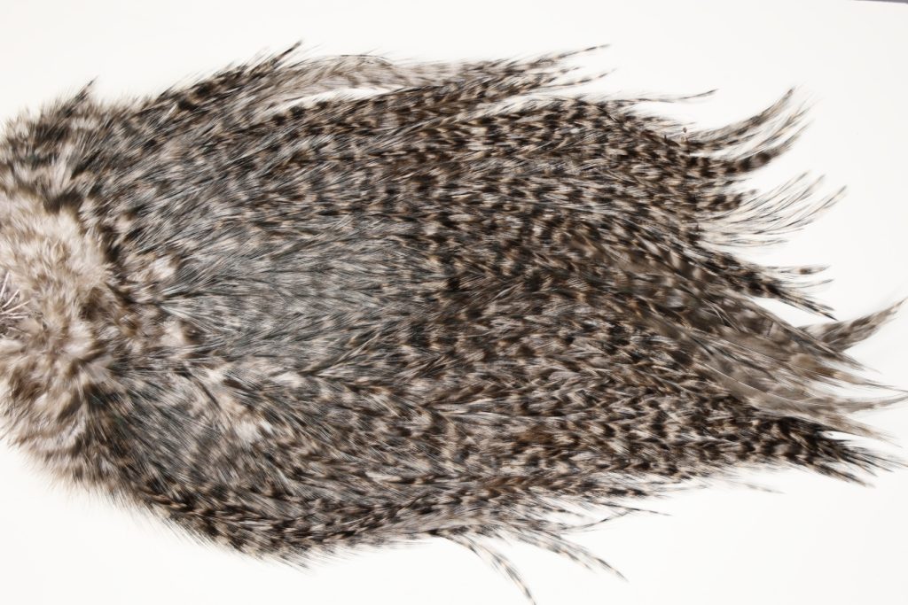 7661 Coq De Leon Dry Fly Hackle, Bronze Grade Saddle Dun