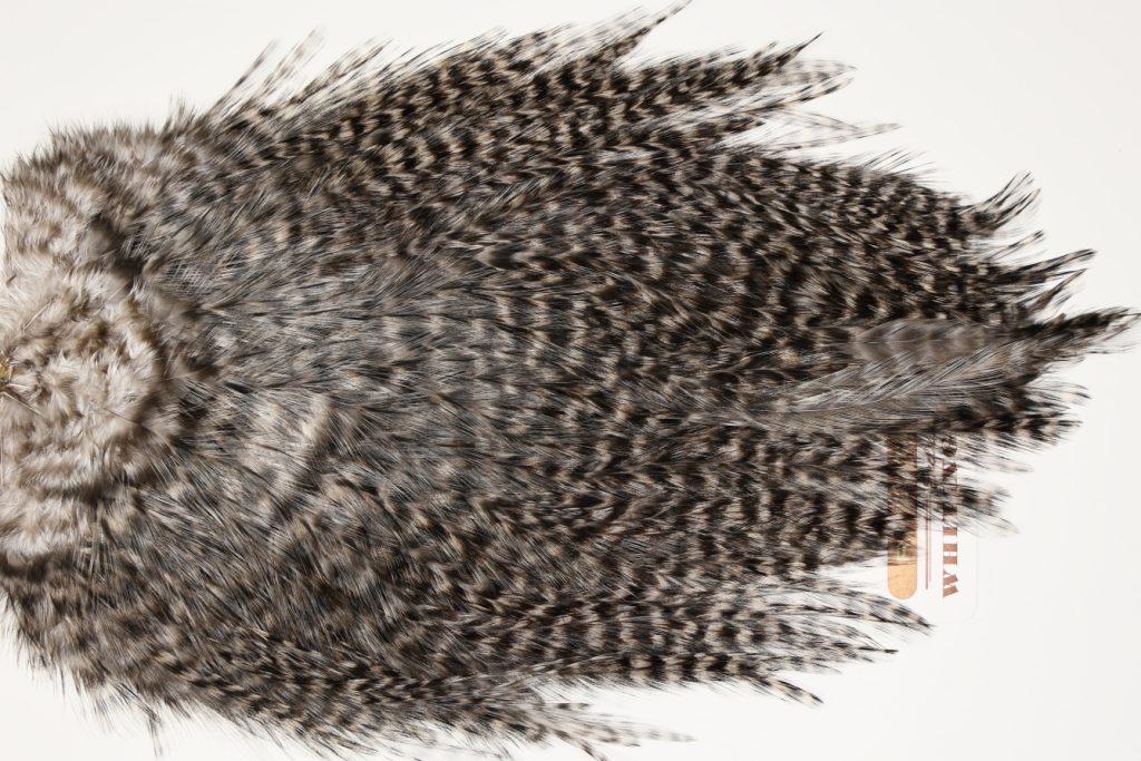 7663 Coq De Leon Dry Fly Hackle, Bronze Grade Saddle Dun