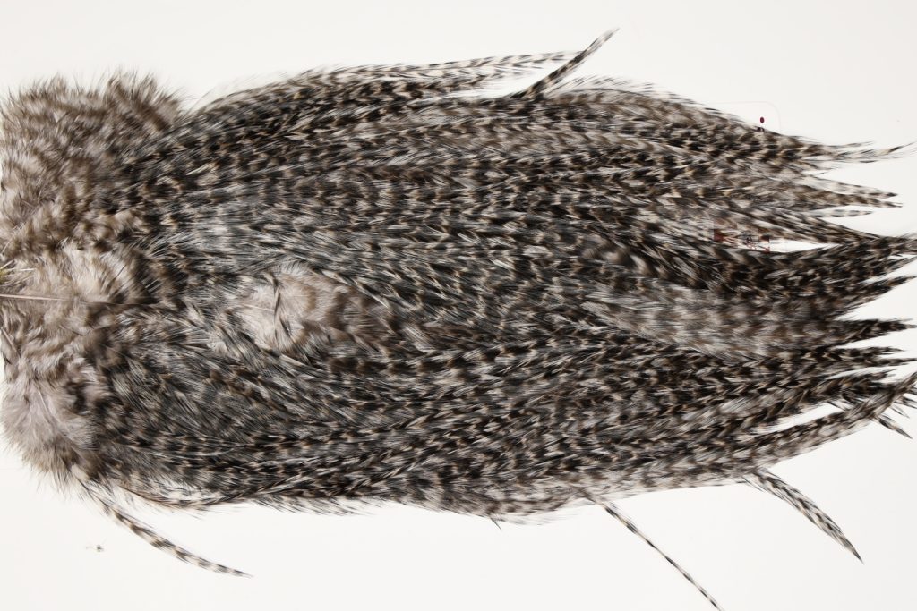 7665 Coq De Leon Dry Fly Hackle, Bronze Grade Saddle Dun