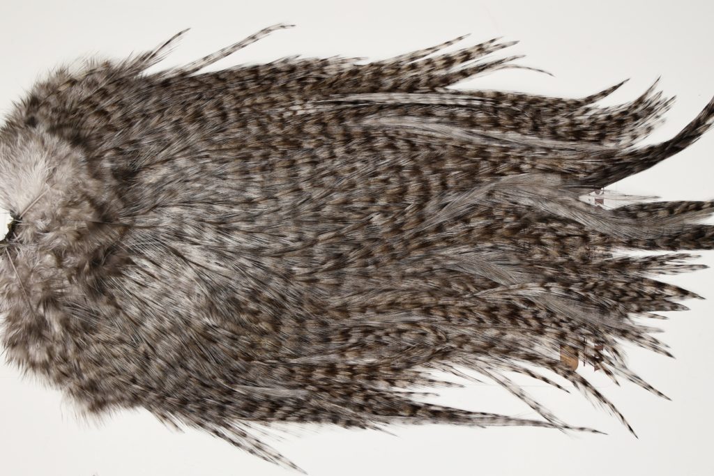 7666 Coq De Leon Dry Fly Hackle, Bronze Grade Saddle Dun