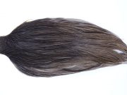9742 - JimsFlyCo Dry Fly Hackle, Grey Dun #3 Grade Rooster Cape, Ties Sizes 10-20
