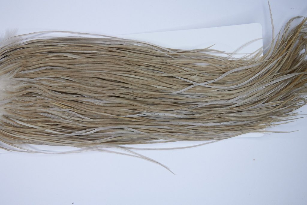 1788 Heritage Dry Fly Hackle, 1 Grade Rooster Saddle Heritage Dry Fly Hackle, Dun Ties Size 14-16