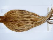 3854 Heritage Dry Fly Hackle, 1 Grade Rooster Cape Barred Ginger Ties Size 8-20