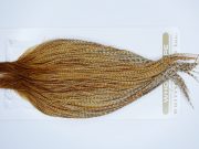 3857 Heritage Dry Fly Hackle, 1 Grade Rooster Cape Barred Ginger Ties Size 10-26