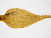 10400 JimsFlyCo Dry Fly Hackle Grade 2 Rooster Cape Badger Golden Straw Ties Size 8-18