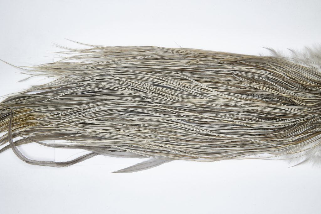 11121 Whiting Dry Fly Hackle Silver Grade Midge Saddle Natural Dun Ties Size 16-20