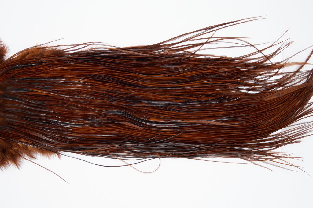 11131 Whiting Dry Fly Hackle Bronze Grade Midge Saddle Coachman Brown Ties Size 18-20