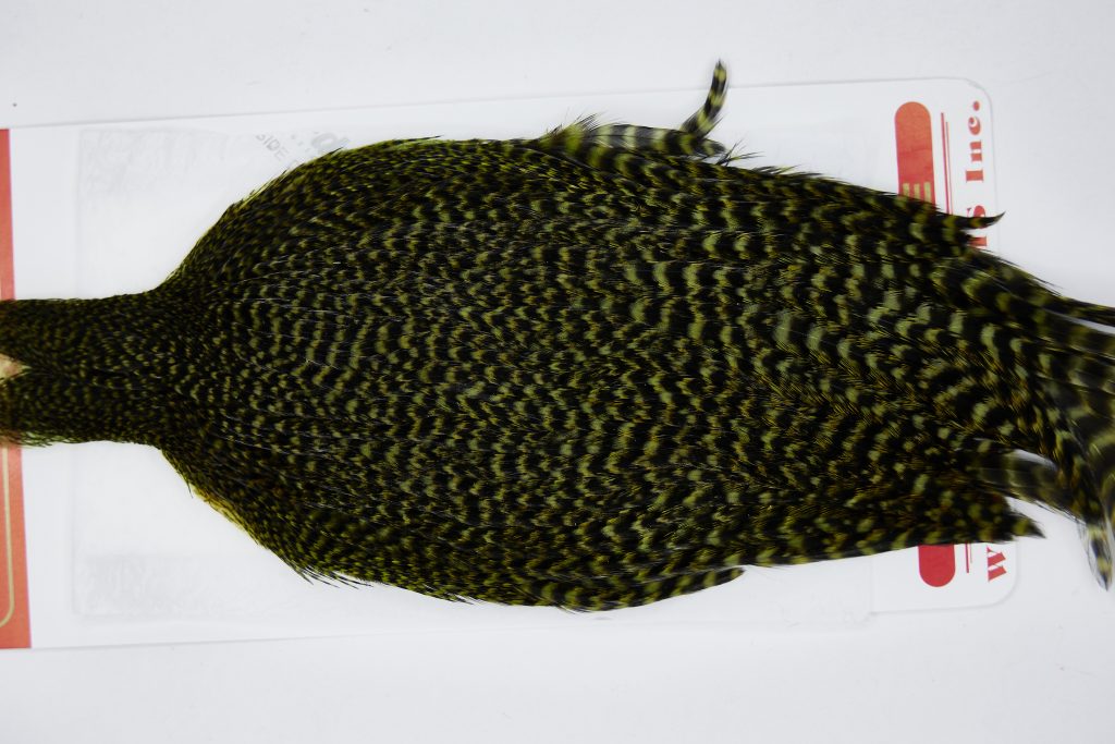 11544 Whiting Wet Fly Hen Cape Grizzly Olive