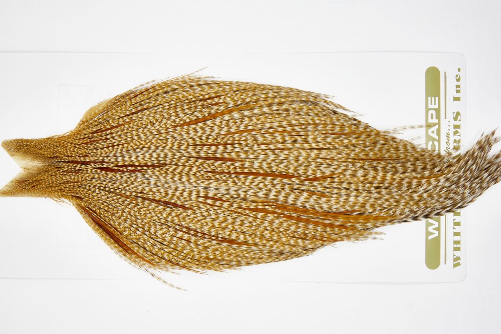 11683 Heritage Dry Fly Hackle Grade 2 Rooster Cape Dun Cree Ties Size 10-22