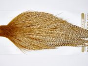 11688 Heritage Dry Fly Hackle Grade 2 Rooster Cape Barred Ginger Ties Size 10-22