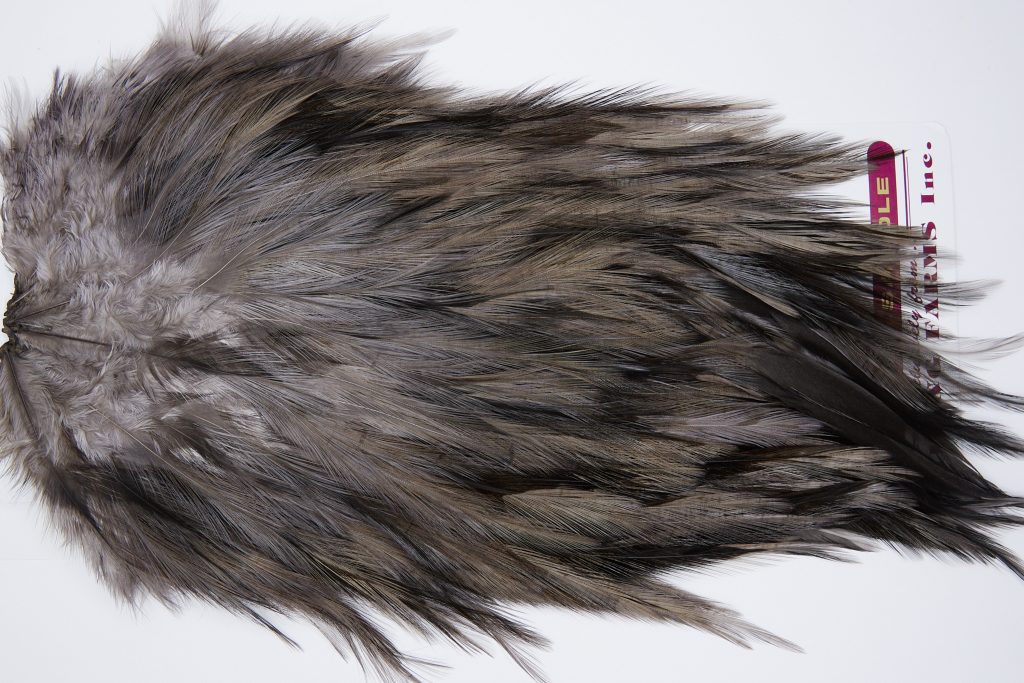 12346 Coq De Leon Dry Fly Hackle Bronze Grade Rooster Saddle Dun Ties Size NA