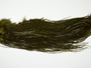 6560 Whiting Dry Fly Hackle Silver Grade Rooster Saddle Grizzly Dark Olive Ties Size 14