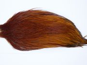 9942 JimsFlyCo Dry Fly Hackle Grade 1 Rooster Cape Brown Ties Size 10-22