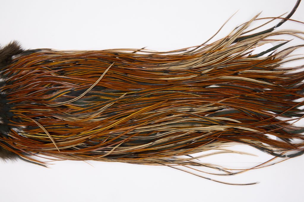 12352 Beaverkill Dry Fly Hackle Rooster Saddle Furnace Ties Size 14-16