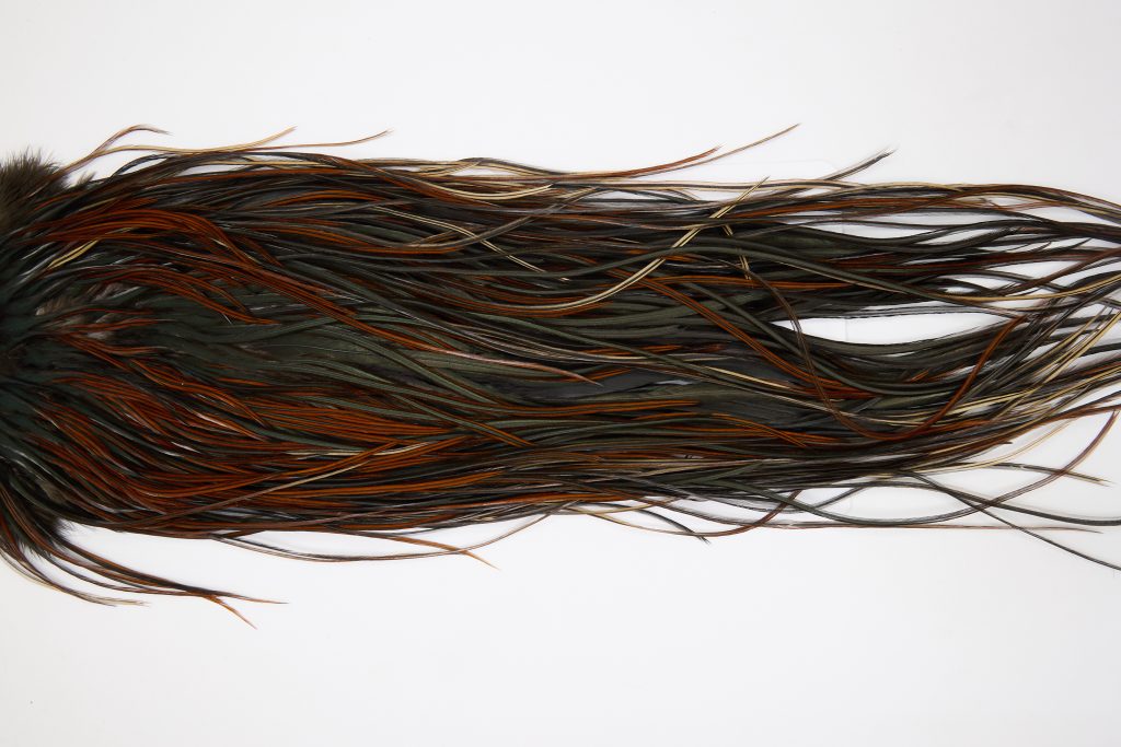 12353 Beaverkill Dry Fly Hackle Rooster Saddle Furnace Ties Size 14-16