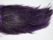 12435 Coq De Leon Dry Fly Hackle Bronze Grade Rooster Saddle Purple Ties Size NA
