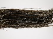 12453 Heritage Dry Fly Hackle Grade 2 Rooster Saddle Grizzly Variant Ties Size 16-18
