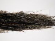12454 Heritage Dry Fly Hackle Grade 2 Rooster Saddle Grizzly Variant Ties Size 16-18