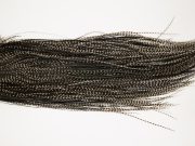 12460 Heritage Dry Fly Hackle Grade 2 Rooster Saddle Grizzly Variant Ties Size 16-18