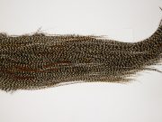 12463 Heritage Dry Fly Hackle Grade 2 Rooster Saddle Grizzly Variant Ties Size 14-18