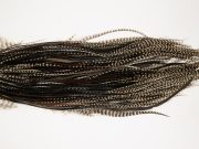 12464 Heritage Dry Fly Hackle Grade 2 Rooster Saddle Grizzly Variant Ties Size 16-18