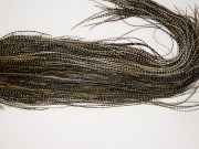 12467 Heritage Dry Fly Hackle Grade 2 Rooster Saddle Grizzly Variant Ties Size 18-20