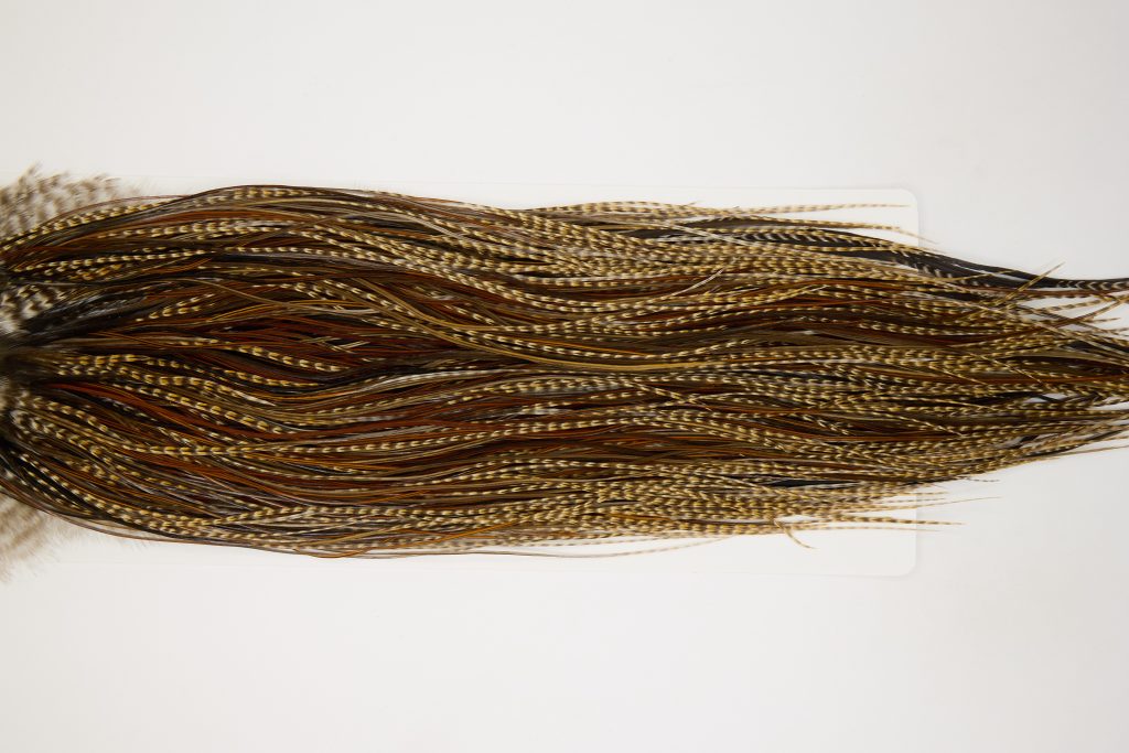 12493 Heritage Dry Fly Hackle Grade 2 Rooster Saddle Variant Ties Size 16-18