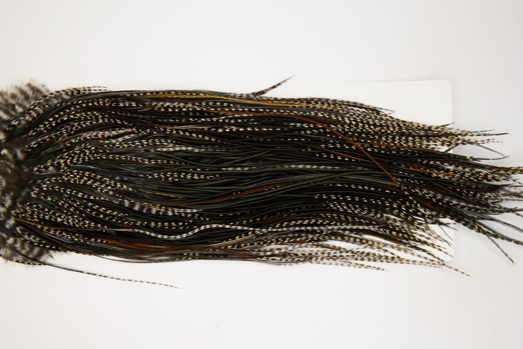 12497 Heritage Dry Fly Hackle Grade 2 Rooster Saddle Variant Ties Size 16-18
