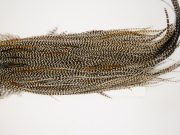 12498 Heritage Dry Fly Hackle Grade 1 Rooster Saddle Grizzly Variant Ties Size 12-14