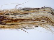 1794 Heritage Dry Fly Hackle, 1 Grade Rooster Saddle Honey Dun Ties Size 14-16