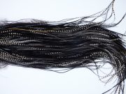 1843 Heritage Dry Fly Hackle, 1 Grade Rooster Saddle Variant Ties Size 12-14