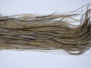 1857 Heritage Dry Fly Hackle, 2 Grade Rooster Saddle Heritage Dry Fly Hackle, Vermiculated Badger Ties Size 14-16