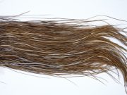 1863 Heritage Dry Fly Hackle, 2 Grade Rooster Saddle Heritage Dry Fly Hackle, Dun Ties Size 14-16