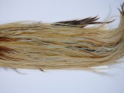 1875 Heritage Dry Fly Hackle, 2 Grade Rooster Saddle Honey Dun Ties Size 14-16