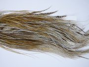 1889 Heritage Dry Fly Hackle, 2 Grade Rooster Saddle Variant Ties Size 14-16