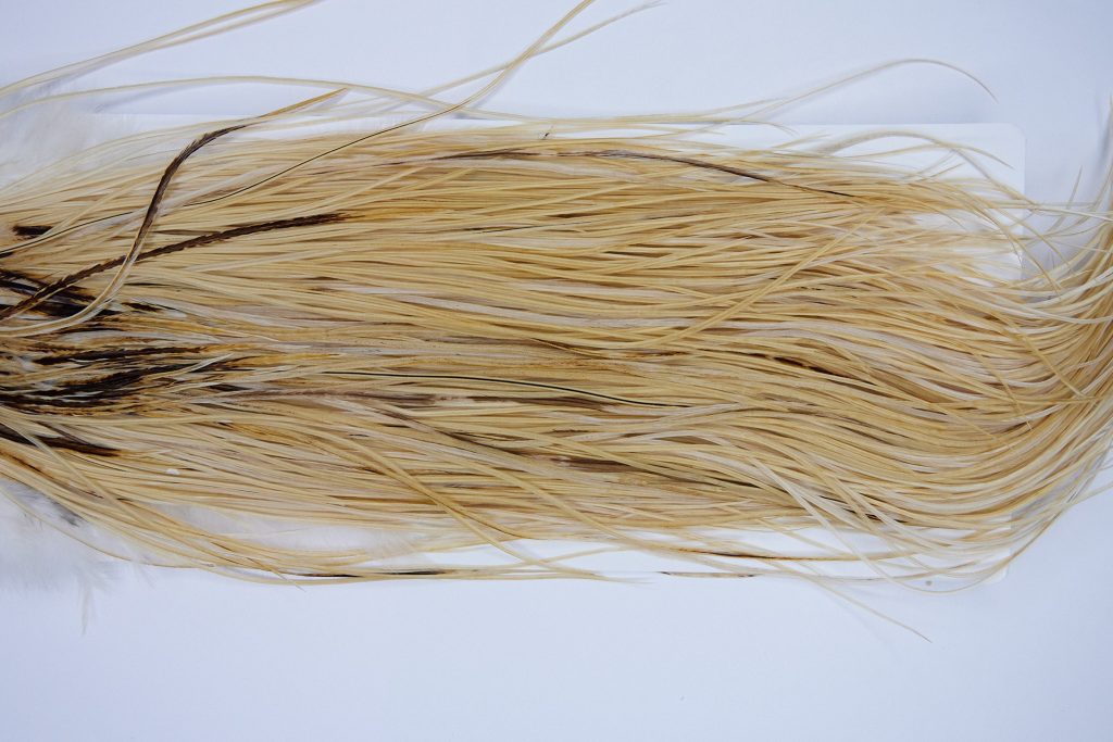 1900 Heritage Dry Fly Hackle, 2 Grade Rooster Saddle Variant Ties Size 16-18