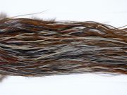 1915 Heritage Dry Fly Hackle, 2 Grade Rooster Saddle Furnace Ties Size 14-18
