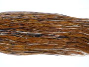 1918 Heritage Dry Fly Hackle, 2 Grade Rooster Saddle Furnace Ties Size 14-16