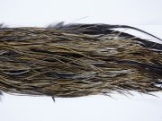 1932 Heritage Dry Fly Hackle, 2 Grade Rooster Saddle Heritage Dry Fly Hackle, Vermiculated Badger Ties Size 14-16