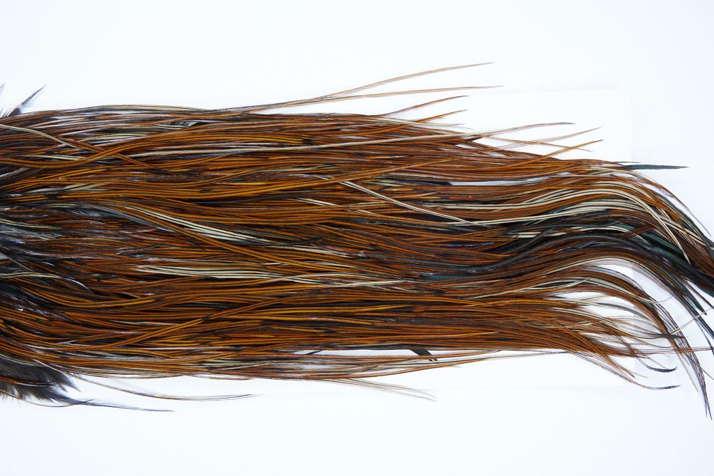 2011 Heritage Dry Fly Hackle, 3 Grade Rooster Saddle Furnace Ties Size 14-16