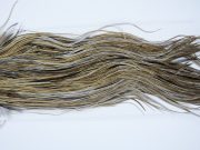 2036 Heritage Dry Fly Hackle, 3 Grade Rooster Saddle Heritage Dry Fly Hackle, Vermiculated Badger Ties Size 14-16