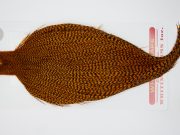 12394 Whiting Dry Fly Hackle Pro Grade Rooster Cape Grizzly Burnt Orange Ties Size 10-22