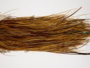 12473 Heritage Dry Fly Hackle Grade 2 Rooster Saddle Barred Ginger  Ties Size 18-22