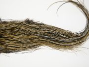 12515 JimsFlyCo Dry Fly Hackle Rhodium Rooster Saddle Badger Ties Size 22-26