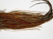 12519 JimsFlyCo Dry Fly Hackle Rhodium Rooster Saddle Cree Ties Size 14-16