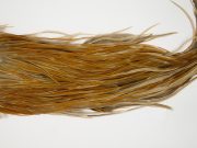 12537 JimsFlyCo Dry Fly Hackle Grade 1 Rooster Saddle Honey Dun Ties Size 10-12